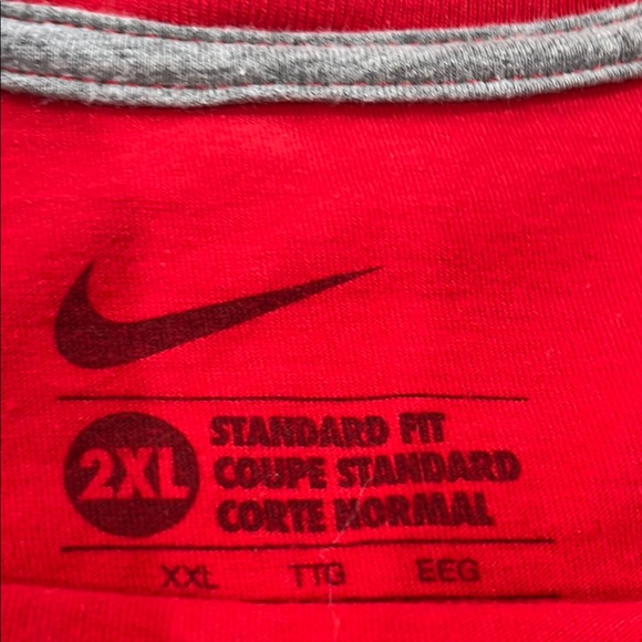 Texas Tech Red Nike Long Sleeve Shirt - Picture 2 of 7